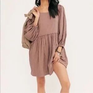 NWOT Free People Babydoll Dress